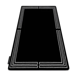 Tapete HAMPTON Chick quadro preto 200x290 cm