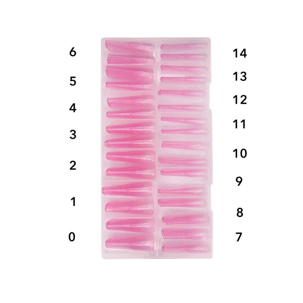 Caixa Ultra Thin French Modern Almond Chiclete - Molde F1 - 150 uni.