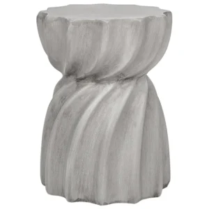 Accent Side Table Grey ALGUA