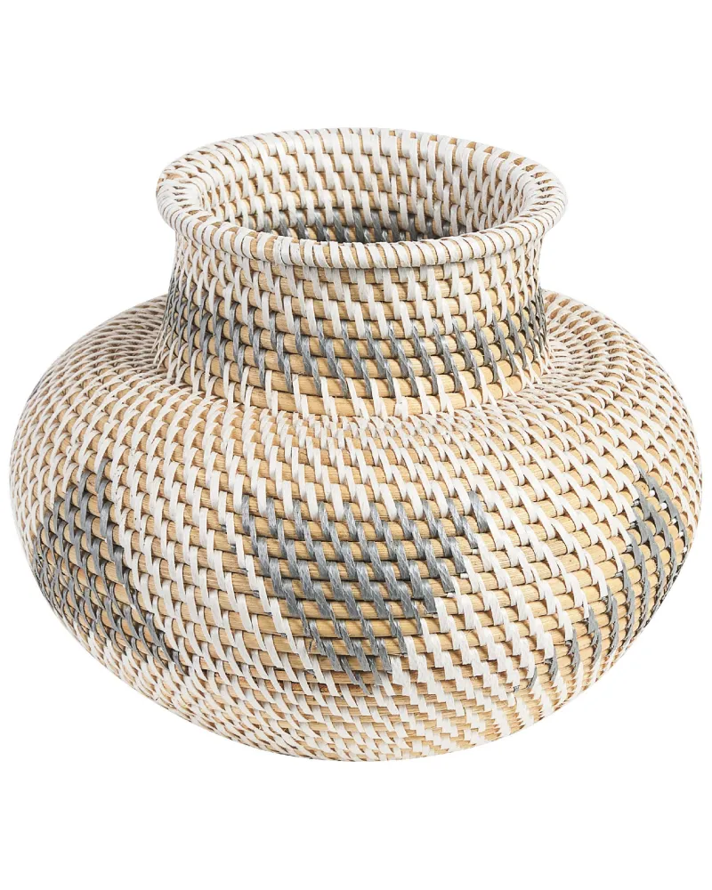 Jarro decorativo ASAHAN feito à mão Rattan Orgânico