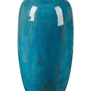 Jarro decorativo MILETUS fabricado à mão Cerâmica Azul