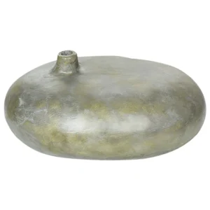 Jarro decorativo RAWANG fabricado à mão Pedra Cinzento
