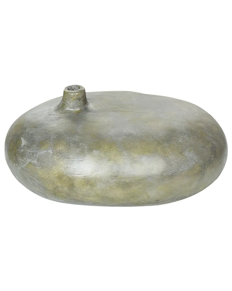 Jarro decorativo RAWANG fabricado à mão Pedra Cinzento