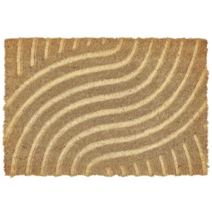 Tapete de entrada em fibra de coco orgânico 40 x 60 cm PAEKTU