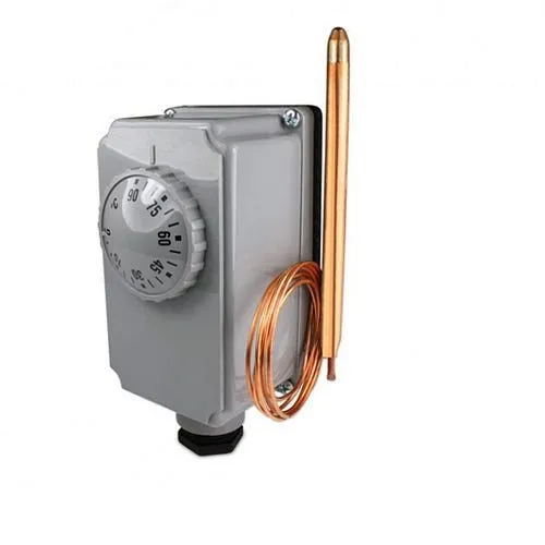 Termostato de imersão Environ com sensor remoto 0-90°C, 7000012 Operação Contínua