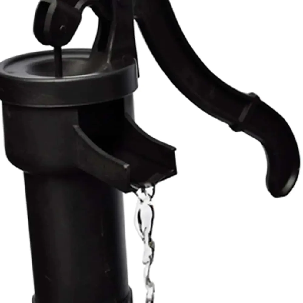 Fonte de parede com design de bomba mecânico