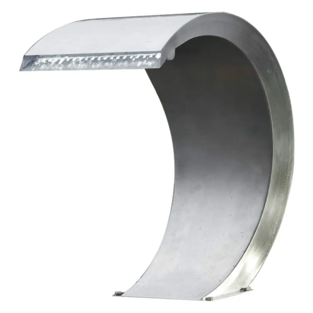 Ubbink Cascata Mamba ço inoxidável com iluminação LED