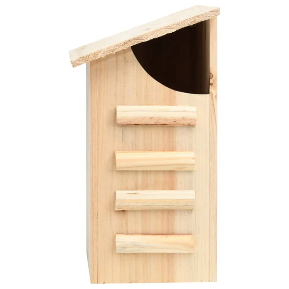 Alimentador para Pássaros Casa para morcegos 30x20x38 cm madeira de abeto maciç