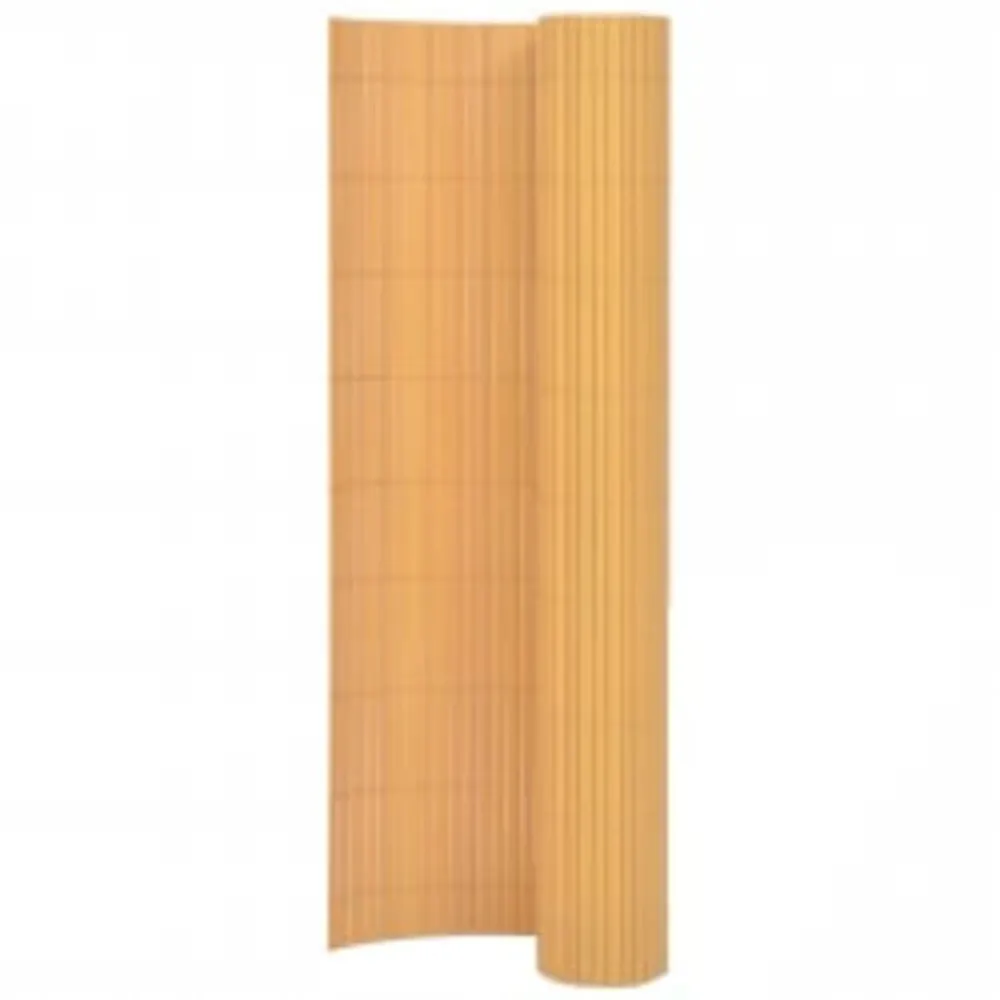 Cerca de jardim dupla face 90x400 cm amarelo com Sistema Antiformigas