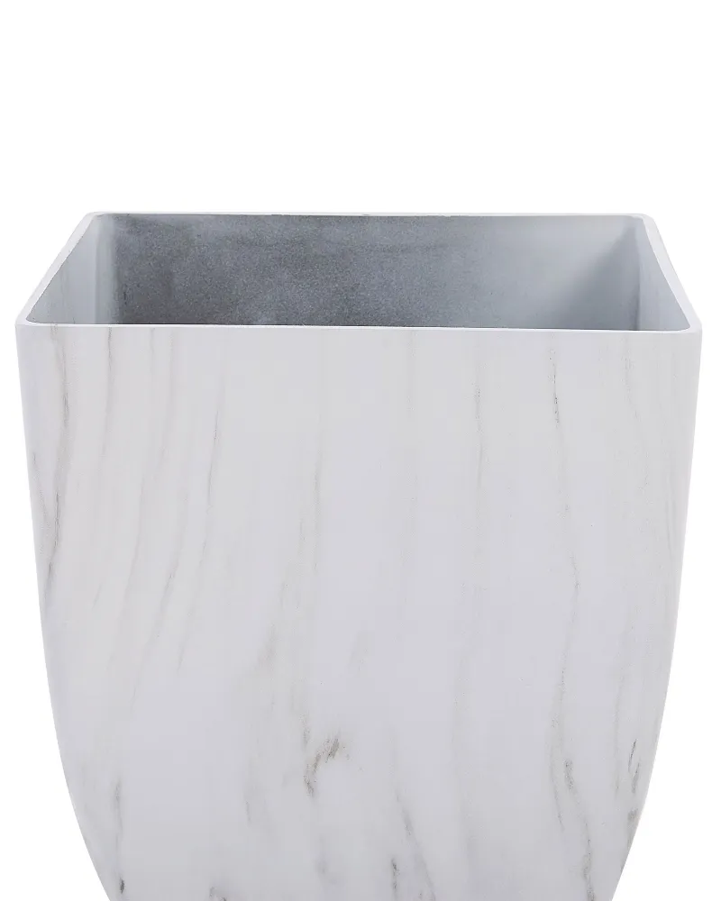 Plant Pot 28 x 28 x 34 cm Marble Effect MIRO
