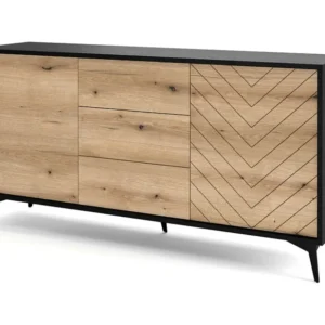 Aparador DIAMOND SB154 2D3D 154x39x77 Bege