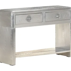 Aparador estilo aviador 110x35x75 cm metálico
