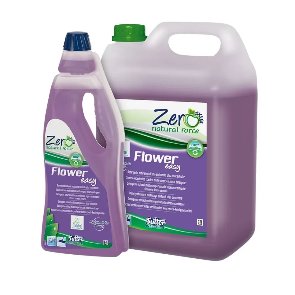 Sutter Flower Easy - Detergente Puro Hidroalcoólico Superconcentrado para Superfícies com Evaporação Rápida