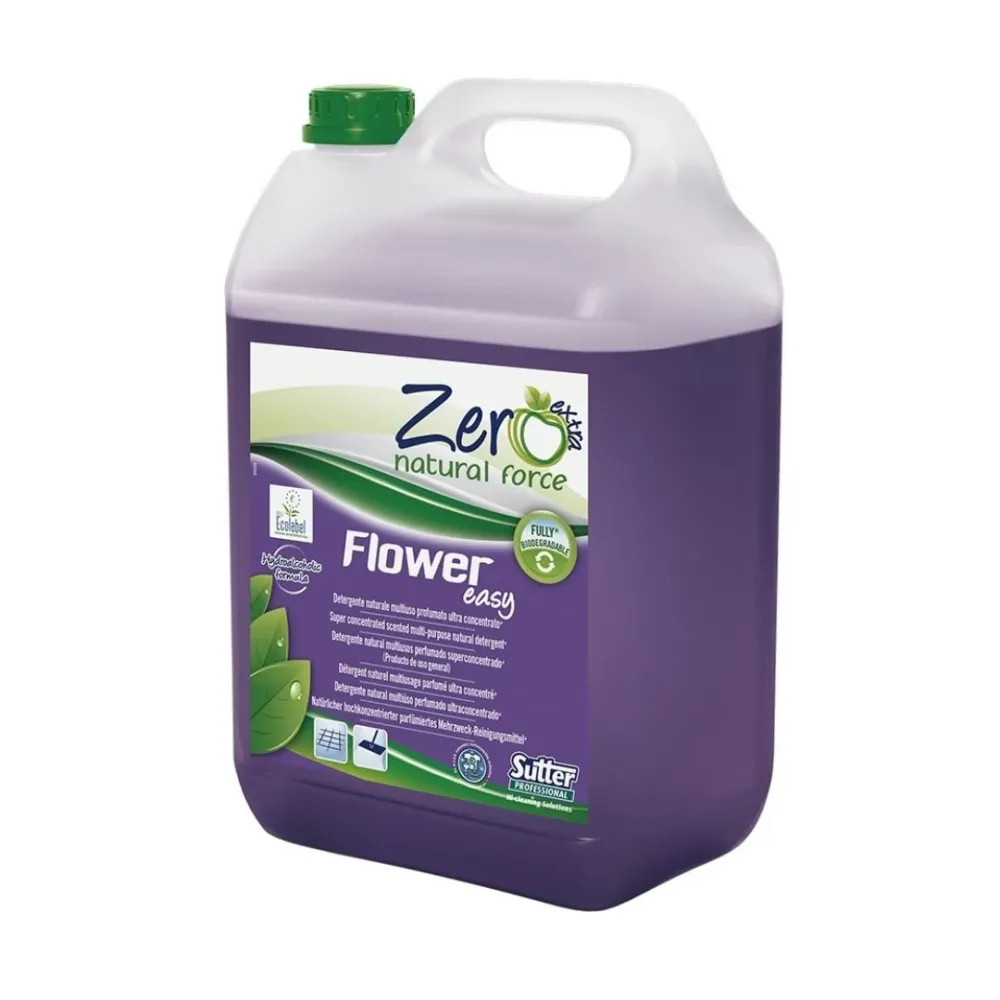 Sutter Flower Easy - Detergente Puro Hidroalcoólico Superconcentrado para Superfícies com Evaporação Rápida