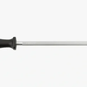 Profissional de Cozinha Afiador de ço preto de 230 mm / 10 mm de diâmetro