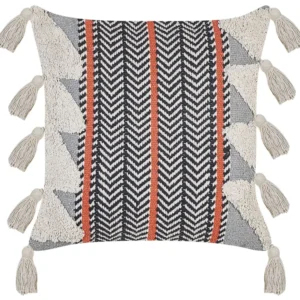 Almofada decorativa em algodão colorido 45 x 45 cm BOUVARDIA Conjunto de 4