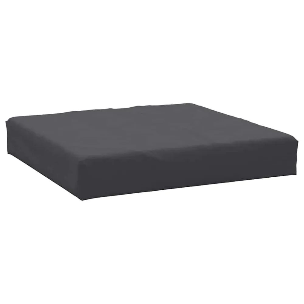 Almofadão para sofá de paletes 60x60x8 cm tecido antracite Estampada