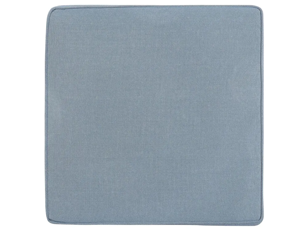 Almofada para cadeira de jardim azul SASSARI em Tecido Sunbrella