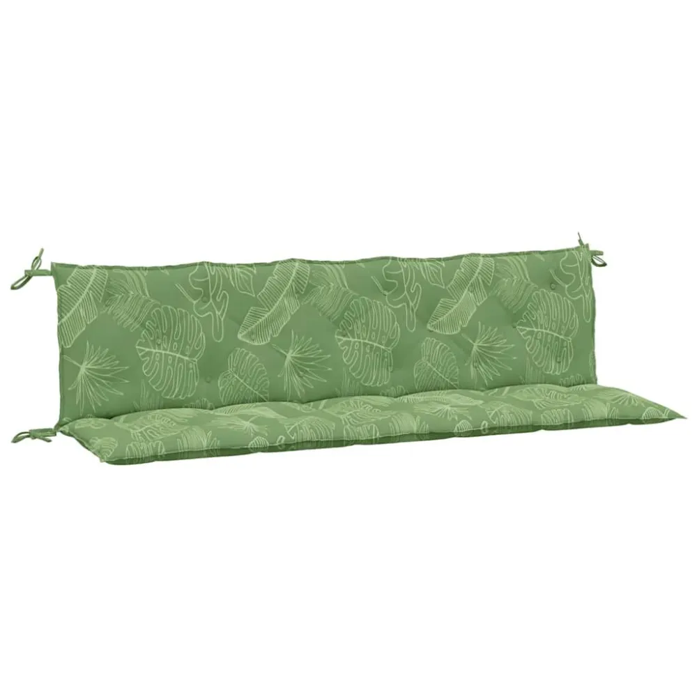 Almofadões para bancos de jardim 2pcs tecido oxford convencional folhas