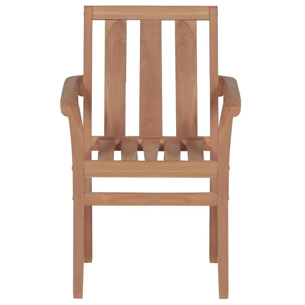Cadeiras de jardim com almofadões cinzentos 2 pcs teca maciç Fácil de Guardar