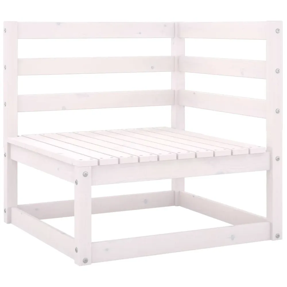 Poltrona de Rattan 8 pcs conjunto lounge de jardim com almofadões pinho maciço