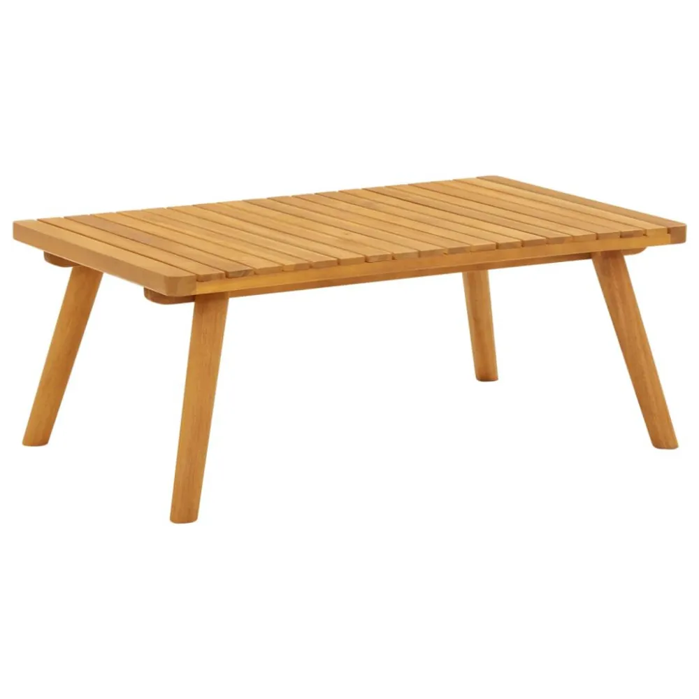 Premium Resistente ao Tempo 6 pcs conjunto lounge de jardim com almofadões acácia maciç