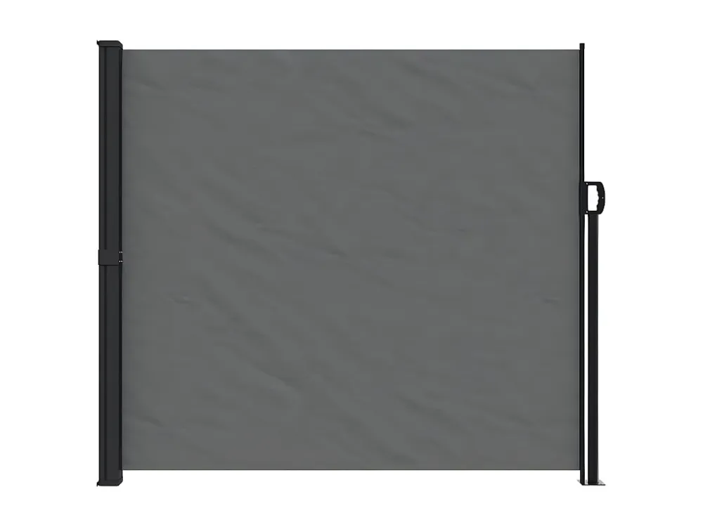 Desplantador de Ervas Daninhas Toldo lateral retrátil 180x500 cm antracite