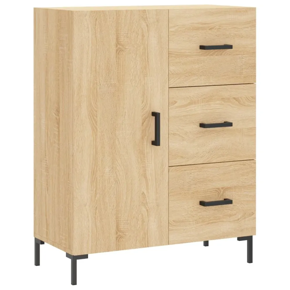 Com Saco Coletor Aparador 69,5x34x90 cm derivados de madeira carvalho sonoma
