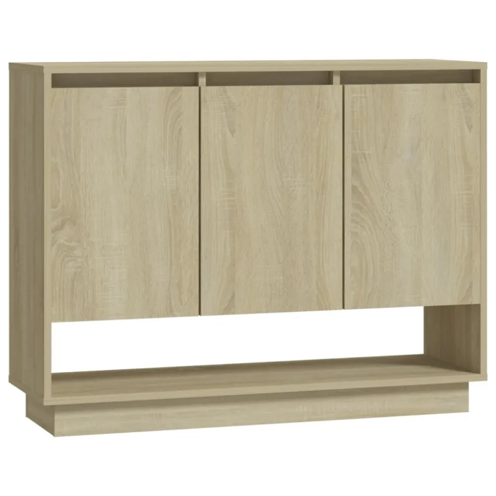 Com Saco Coletor Aparador 97x31x75 cm derivados de madeira carvalho sonoma