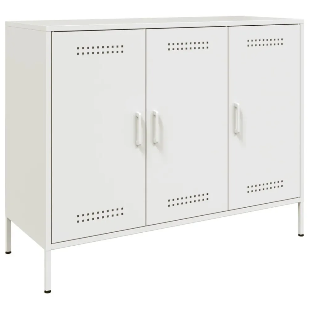 Kit Completo com Acessórios Aparador 100,5x39x79 cm ço branco