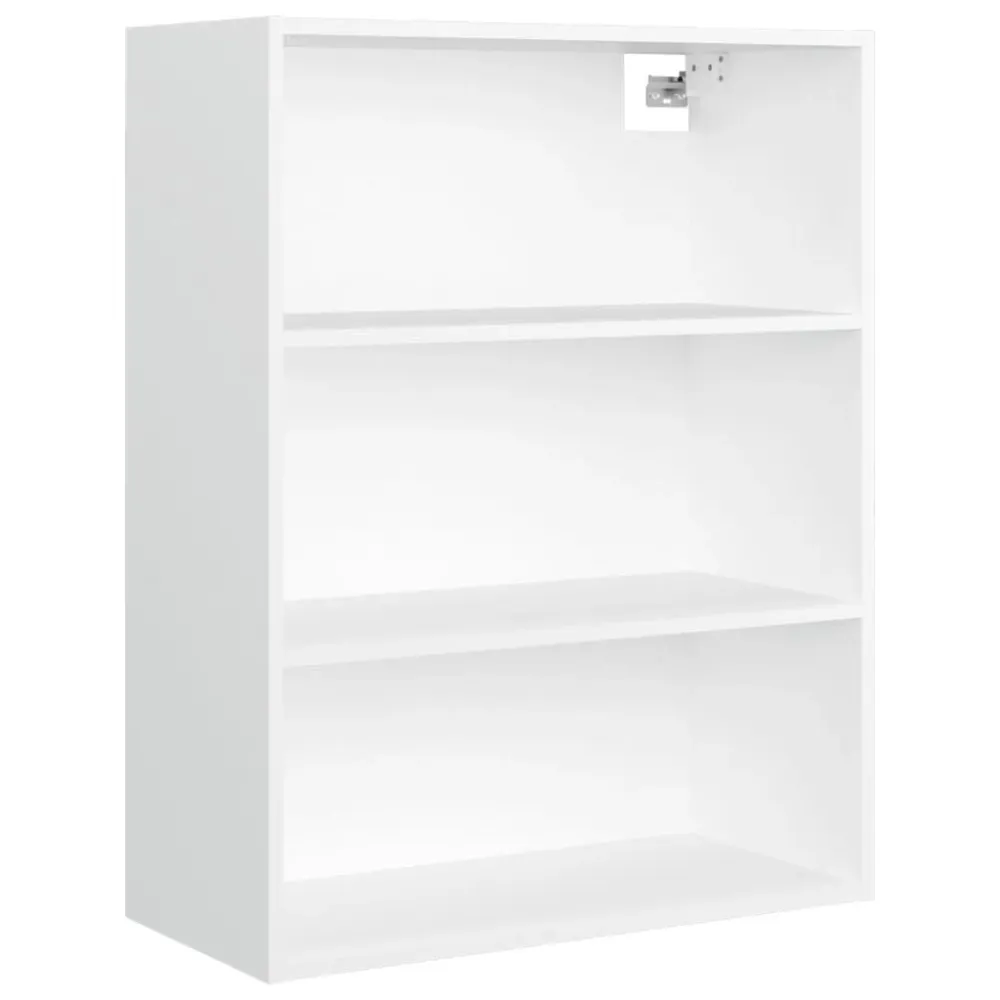 Para Pequenos Jardins Armário de parede suspenso 69,5x32,5x90 cm branco