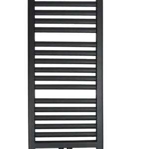 STERR EVR12050B - 1205×540×65 mm Radiador Toalheiro, 627 W, Matt Preto
