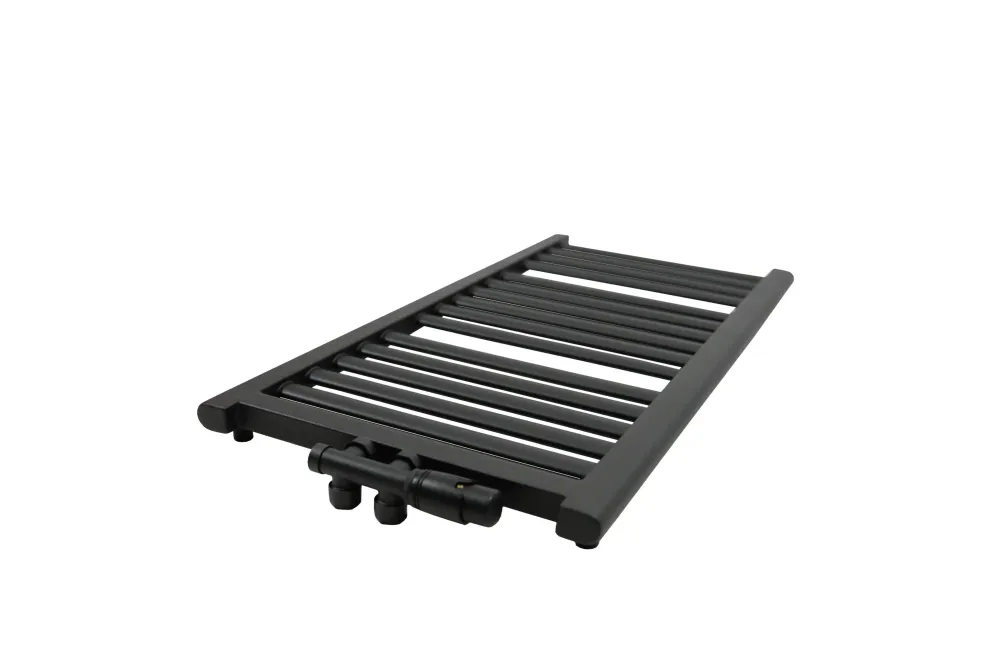 STERR EVR9050B - 910×540×65 mm Radiador Toalheiro, 469 W, Matt Preto