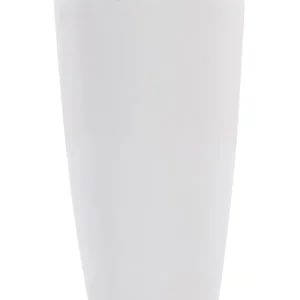 Plant Pot TSERIA Stone Branco