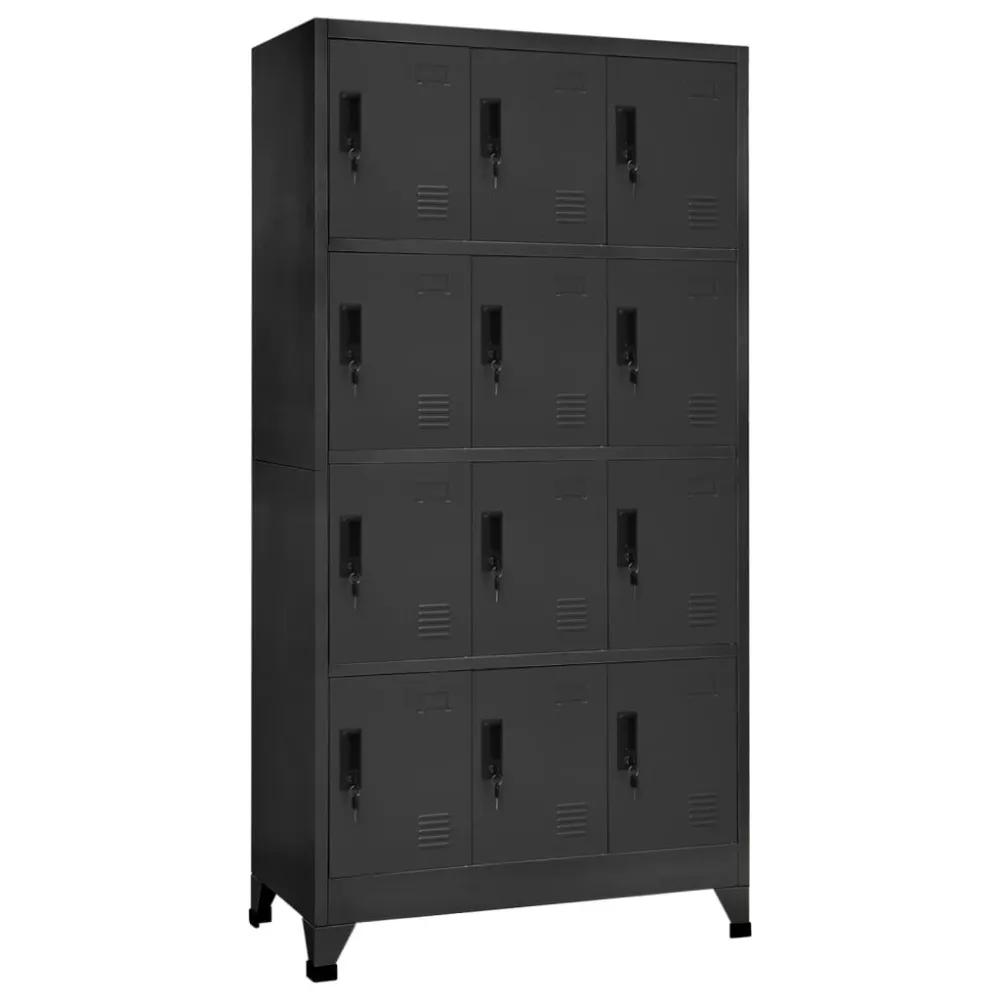 Premium de Designer Cacifo ço 90x45x180 cm antracite