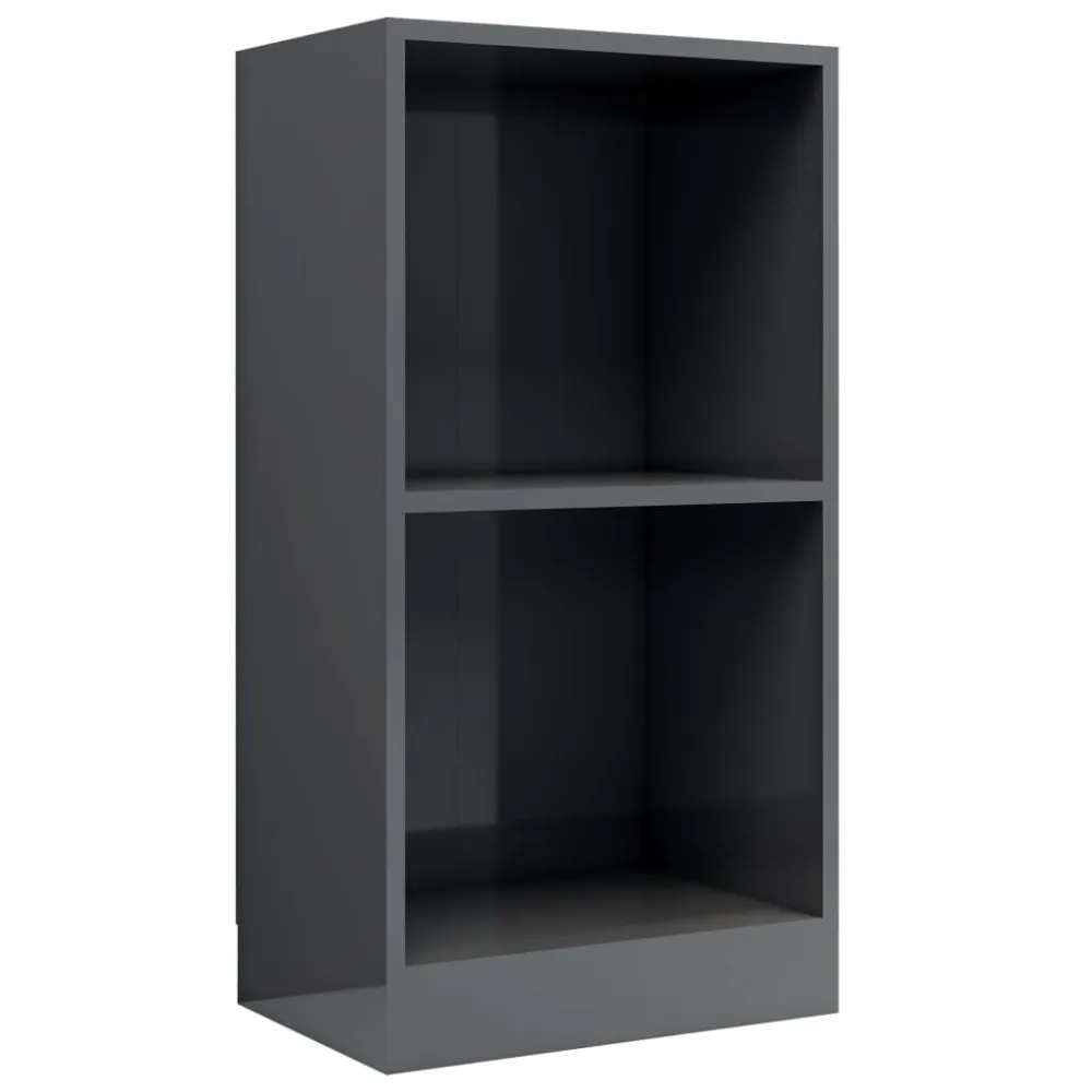 Estante com 3 prateleiras 40x24x109 cm madeira processada sonoma para Quarto Infantil