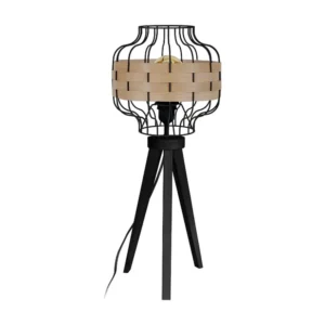 Candeeiro de mesa TOSEL POT tecido vaso óleo D30 x H45 cm