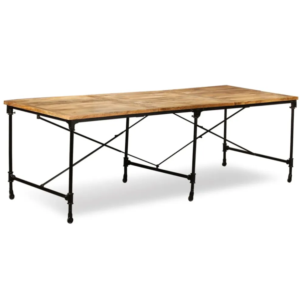 Mesa de jantar madeira de mangueira maciç 240 cm