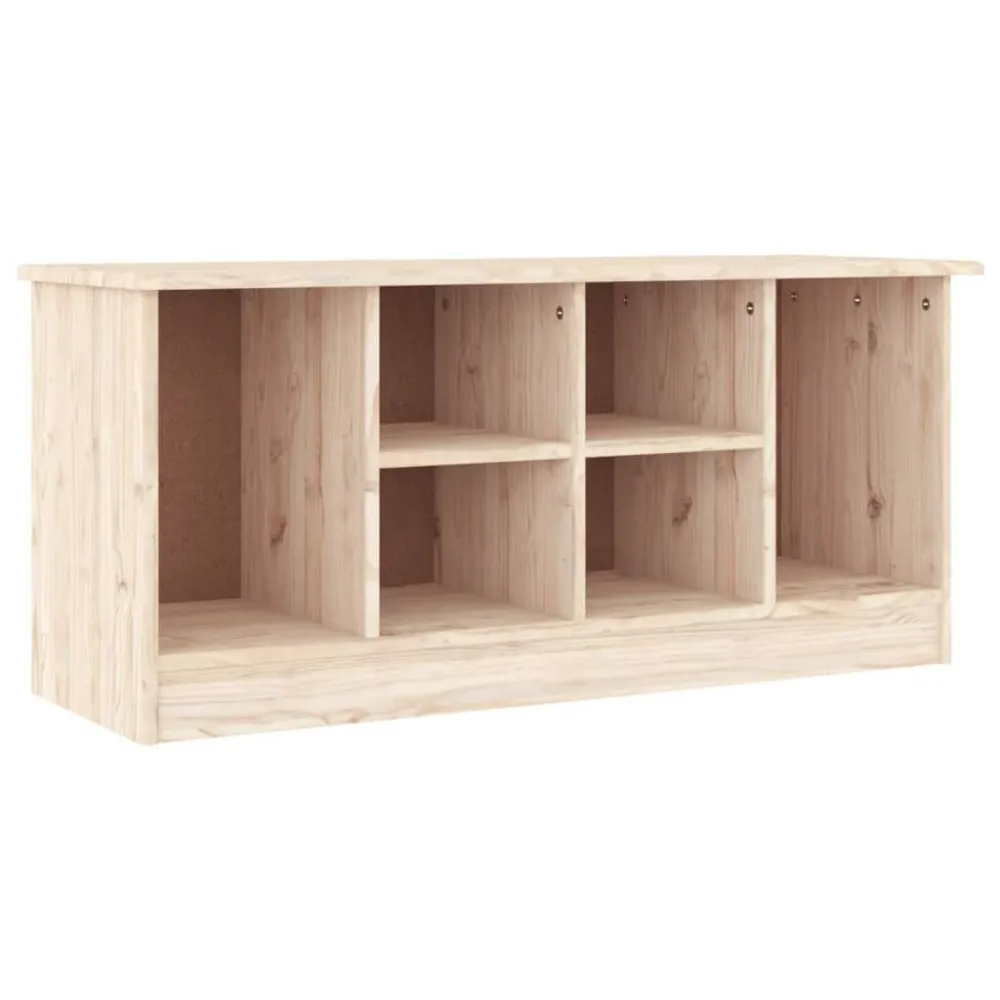 Poltrona de Rattan Banco sapateira ALTA 100x35x45 cm madeira de pinho maciç
