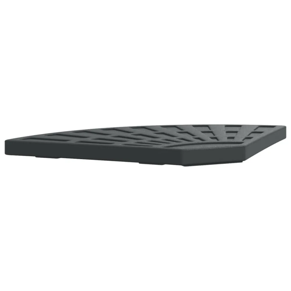 Guarda-sol de Alumínio Peso com pegas para base de guarda-sol de suporte cruzado 14 kg