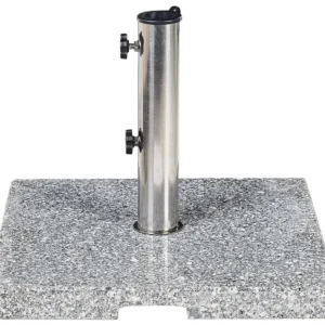 Guarda-sol com Inclinação Base para guarda-sol CEGGIA Cinzento Quadrado