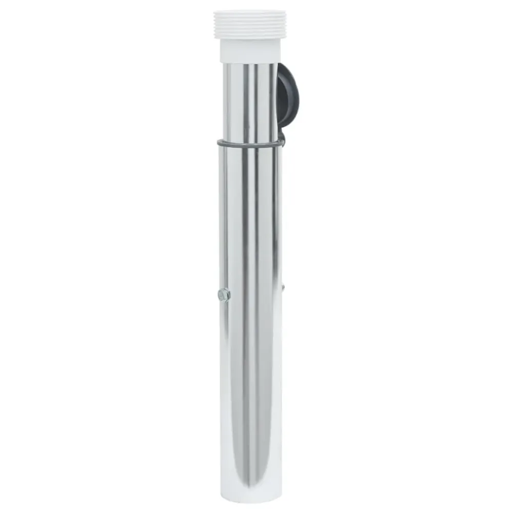 Sombreiro de Parede Base guarda-sol de enterrar para poste 40-50 mm alumínio prateado