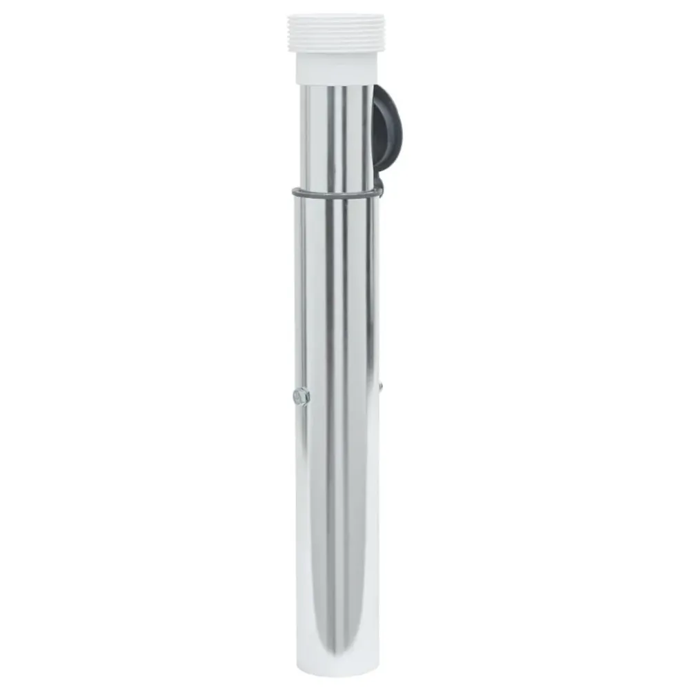 Sombreiro de Parede Base guarda-sol de enterrar para poste 40-50 mm alumínio prateado