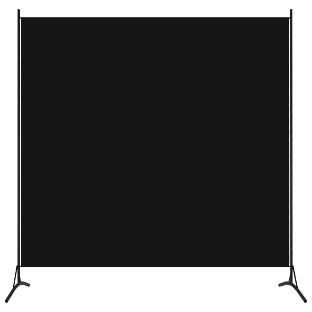 Mesa de Cabeceira Divisória com 1 painel 175x180 cm preto