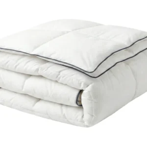 Ergonômico Edredon de algodão branco 4 estações 240 x 220 cm TELENO