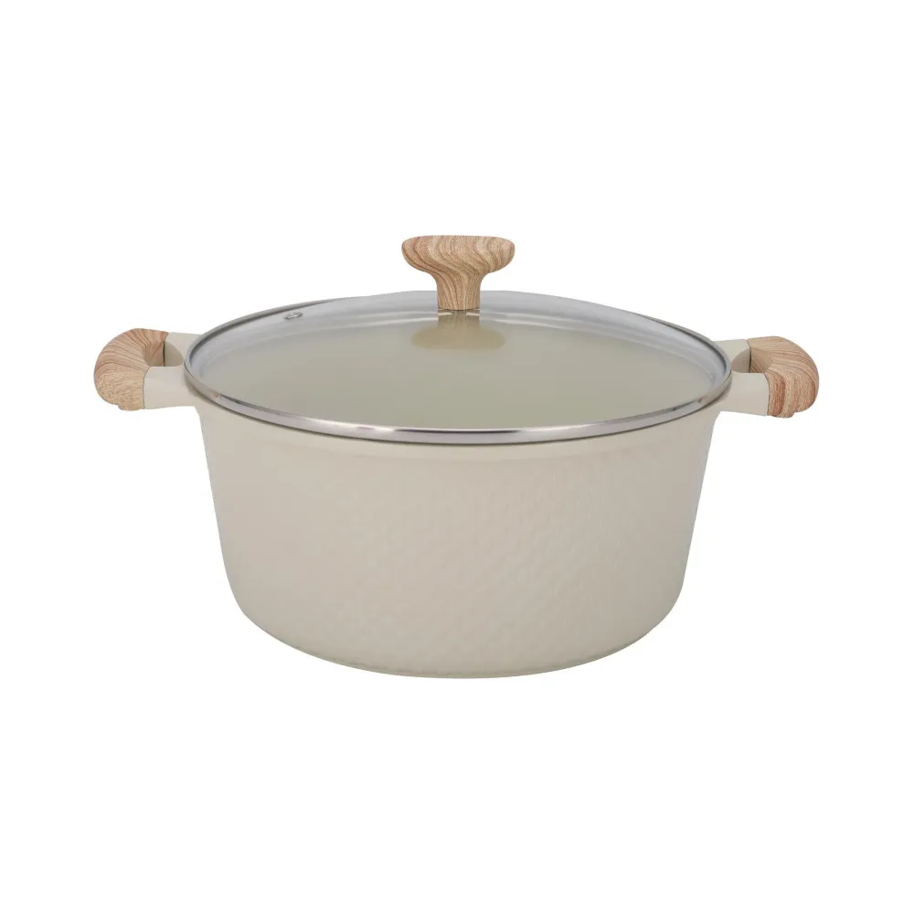 Caçarola Alumínio 28cm Faianç Cream