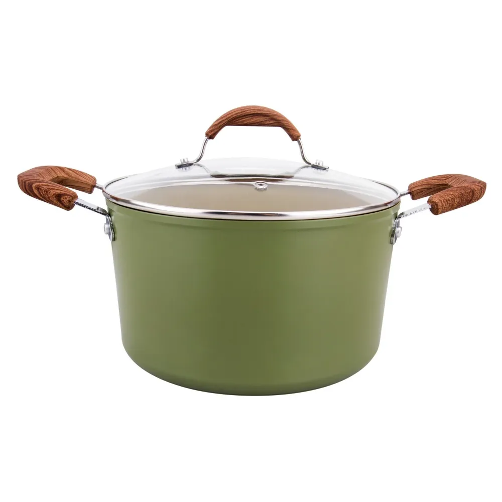 Caçarola Alumínio Oliveira Gourmet 24cm com Resistência ao Calor