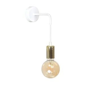 Cachepô de Fibra de Coco Candeeiro Suspenso Vesio, Branco, 20x100x12 cm, EPIKASA