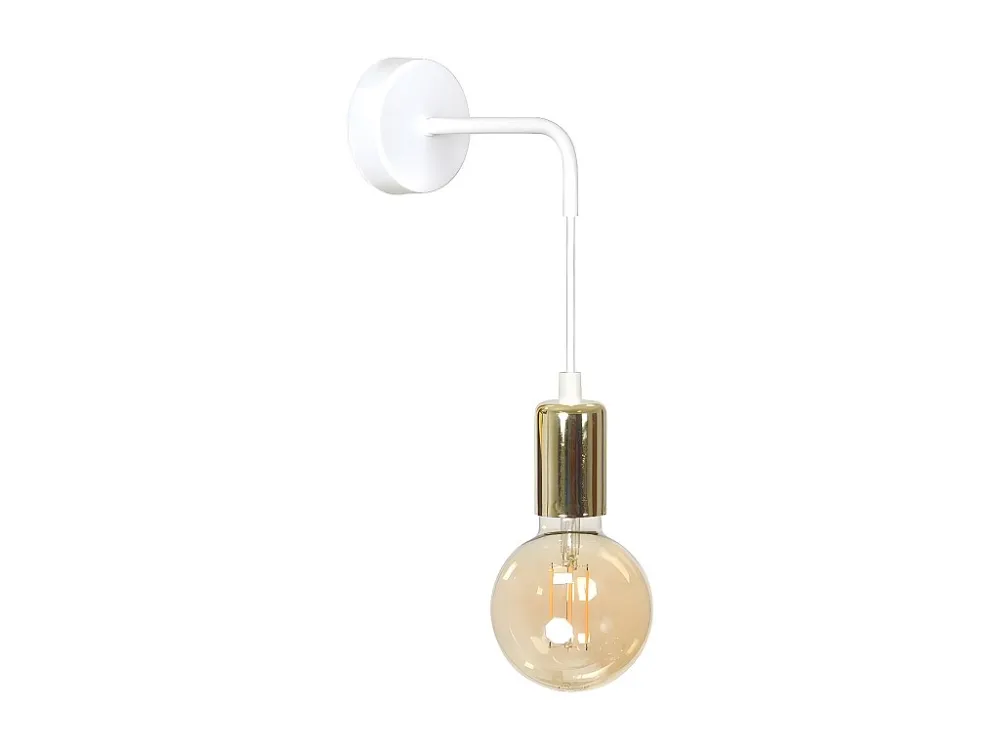 Cachepô de Fibra de Coco Candeeiro Suspenso Vesio, Branco, 20x100x12 cm, EPIKASA