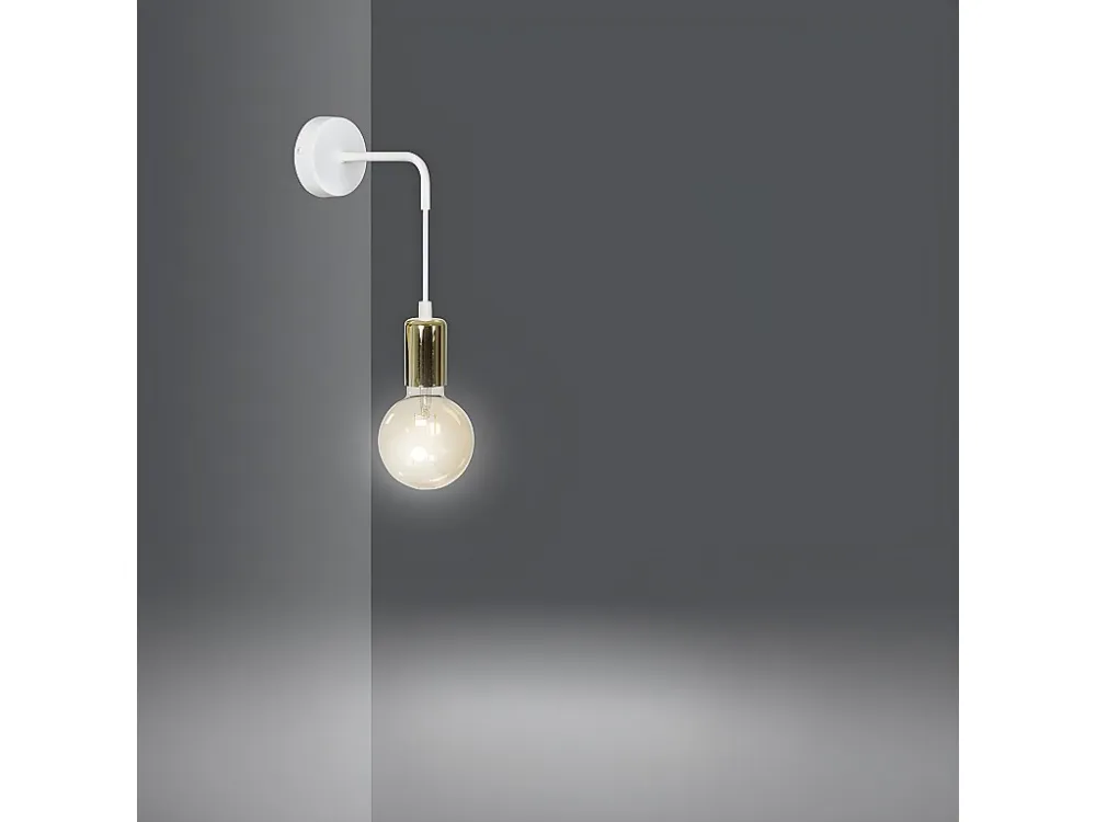 Cachepô de Fibra de Coco Candeeiro Suspenso Vesio, Branco, 20x100x12 cm, EPIKASA